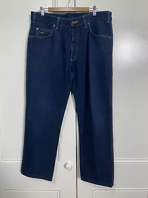 RM Williams Mens Size 36R Blue Denim Jeans In Excellent Cond See Description • $35