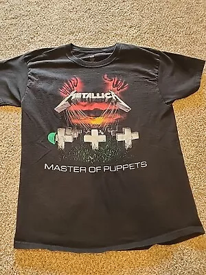 Metallica Master Of Puppets Band Tee 2007 Black T Shirt - Size Large  • $19.99