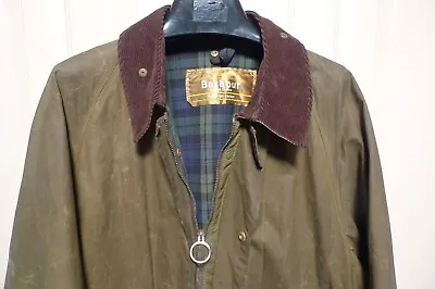 Barbour - Gamefair Wax Cotton Jacket-- One Crest - Made In Uk-- 44 - Rare • $225