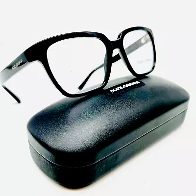 Dolce & Gabbana DG 3282/ 501 54-17-140 Eyeglasses Unisex - BLACK- 100%Original • $65.21