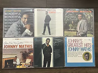 Johnny Mathis - Lot Of 6 Albums (Lot #1) • $15.99