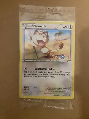 Meowth 53/83 Toys R Us Holo Promo Pokemon XY Generations TCG Card New/Sealed • $9.79