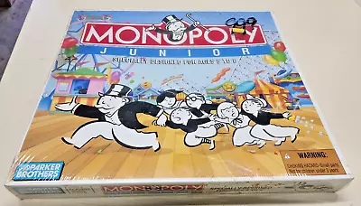 BRAND NEW Vintage Monopoly Junior Jr. Parker Brothers 1990  Board Game RARE • $10.99