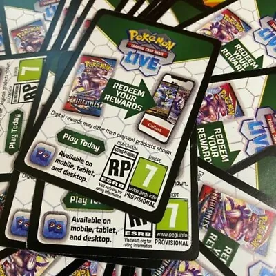 $0.99 • Buy Pokemon TCG Online Code Cards - Unused -  Pick Your Set **Codes Messaged Fast**