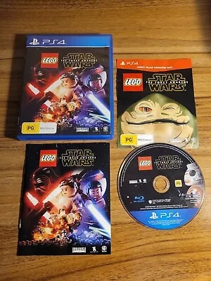 Lego Star Wars The Force Awakens  Ps4 (complete) MINT DISC  AUS • $15.99