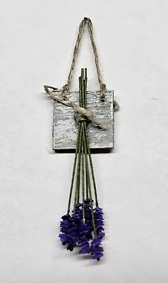 Dollhouse Miniature 1:12 Artist Hanging Dried Herb Rack By Kraig Councell • $30