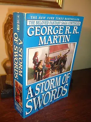 A Song Of Ice And Fire A Storm Of Swords. 1st Edition 1st Print Large Paperback • $28.85