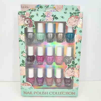 Nicole Miller Floral Mini Nail Polish Set • $19.99