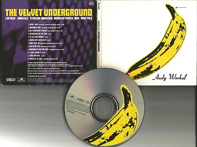 Lou Reed VELVET UNDERGROUND Rare 1995 BOX SET Sampler PROMO DJ CD John Cale USA • $39.99