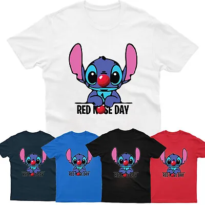 Red Nose Day Funny Kids Tshirt Family Matching RND Charity Unisex Gift T-shirt • £7.99