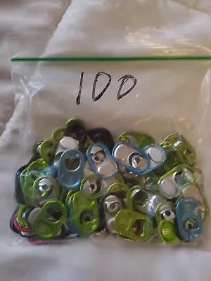 $11.99 • Buy 100 Genuine Monster Energy Drink Tabs Monster Vault Arts Crafts Mostly Black