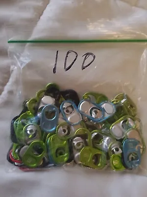 100 Genuine Monster Energy Drink Tabs Monster Vault Arts Crafts Mostly Black • $11.99