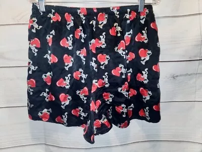 VTG XL Sesame Street ELMO 100% SILK Boxers Shorts Red Heart • $27.54