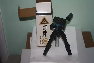 Miniature Tripod. Still With Original Carton. Lightly Used. Vivitar Brand • $10