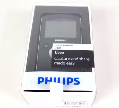 Philips ESee CAM100 Pocket Camcorder & Digital Camera (Black) With Box • $24.95