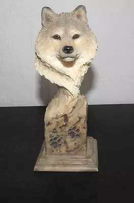 Mill Creek Studios Wolf Sculpture By Slockbower #38230  Scout  2001 Thailand • $16.50