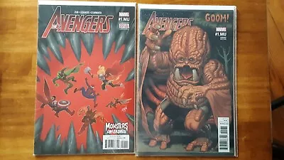 Avengers 1 Monsters Unleashed Variant Edition High Grade Comic Book RM17-77 • $9.99