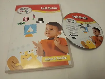 £3.90 • Buy Left Brain (Logical Thinking) Brainy Baby Infant & Toddler US Region Free DVD 