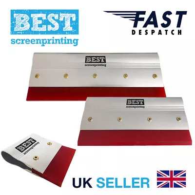 £18.99 • Buy BEST Screen Print Squeegees 65A Aluminium 10cm / 33cm - Fast Delivery