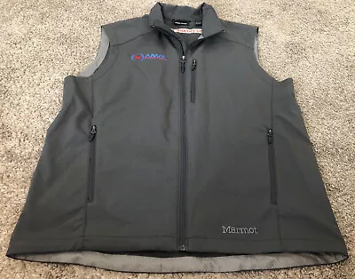 Marmot Men's Full Zip Soft Shell Vest Size XL (E2) • $34.99