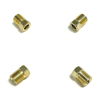 Inverted Flare Steel Metric 10x1mm Brake Line Fittings For 3/16  Tube Pack Of 4 • $4.65