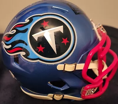 Vince Young Autographed Signed Tennessee Titans Flash Mini Football Helmet (JSA) • $52