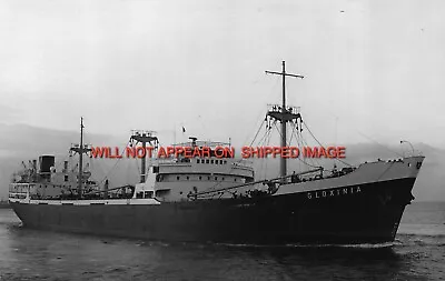 Vintage Cargo Ship Gloxinia 1955 Genuine Photograph Postcard Size • £3