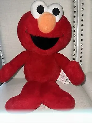 💜Sesame Street 19  Plush -ELMO-  Sleep Pillow Buddy Red Super Soft - EUC! • $12.99