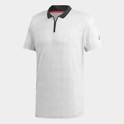 £15 • Buy 75% OFF! Adidas Men's Barricade Tennis, Golf, Polo Shirt / Light Grey / RRP £60