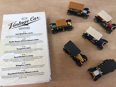 Set Of Vintage Car Miniatures. Readers Digest • £5