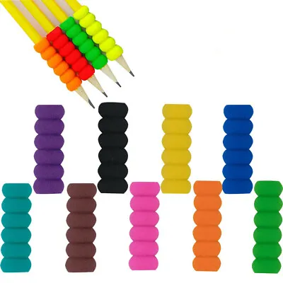 £2.76 • Buy Pencil Gripper Non-slip Pencil Grips Pencil Holder Soft Foam Pencil Cover