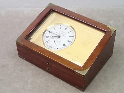 Wempe Marine Quartz Elegant Table Chronometer Made In Germany For Display • $337.46