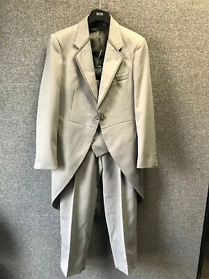 Mr Harry Grey Tailcoat Morning Suit 42  TD110 EE 10 • $186.49