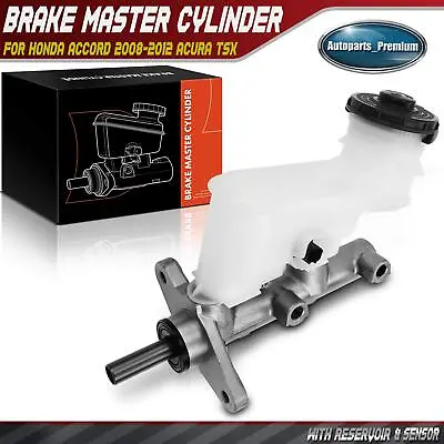 Brake Master Cylinder With Reservoir For Honda Accord 2008-2012 Acura TSX 09-14 • $56.99