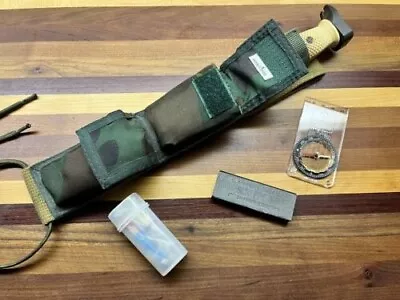 Vintage Imperial M-7S Survival Knife - Made In USA - Complete Kit - Super Cool!  • $135