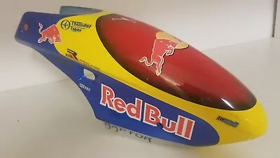 Thunder Tiger Raptor 50/50SE/Titan/E-Raptor Custom Canopy (RedBull) • $125