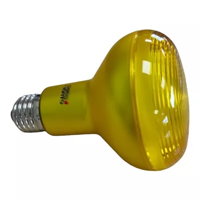 Swiss Lights Spot R80 12w 240v E27 Low Energy Yellow Reflector Bulb • £10.50