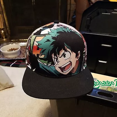 MY HERO ACADEMIA Anime Cartoon Logo Men's Snapback HAT Cap NEW  • $12