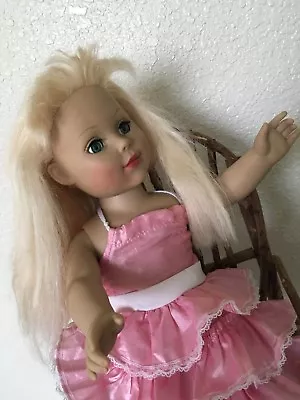 18” MODERN VINYL MY LIFE MADAME ALEXANDER BLONDE DOLL W/BLUE EYES 2009 Beauty • $15.99