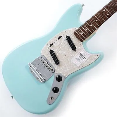 Fender Made In Japan Traditional Series 60s Mustang Daphne Blue Electric Guitar • $1519.13