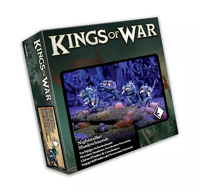 Nightstalker Shadowhound Troop Kings Of War Mantic Night Stalkers MGKWNS310 • $36.13