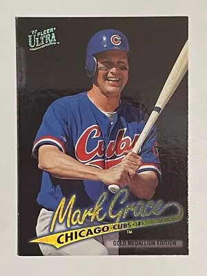 1997 Ultra Mark Grace  Gold Medallion Chicago Cubs • $0.59