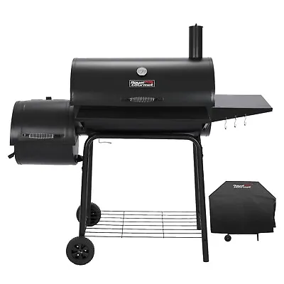 Royal Gourmet 30 IN Barrel Charcoal Grill With BBQ Cover Outdoor Backyard Patio • $169.99