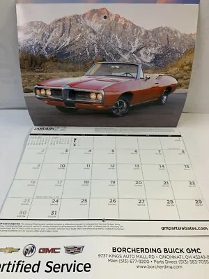 Gm Muscle Car Calendar 2022 • $9.25