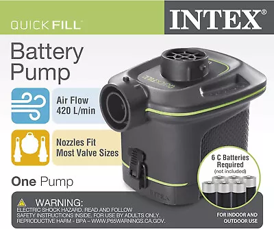Intex Quick Fill Battery Operated Air Pump • $13.77