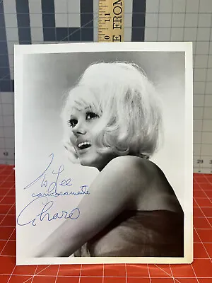 Autograph Of Singer/actress CHARO 8x10 Original Hand Signed Early Photo 1960s • $51.19