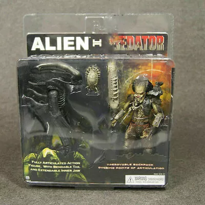 2pcs Alien & Predator Classic Deluxe Pack Model Statue Figure Collection Toys • $59.95