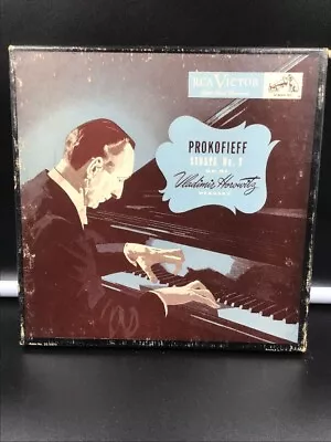 Prokofieff~Sonata No. 7 Op. 83~Vladimir Horowitz~Kabalevsky Sonata~RCA LM 1016 • $14.98