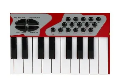 Chad Valley Electronics Keyboard - Red 3years And Over • £29.99