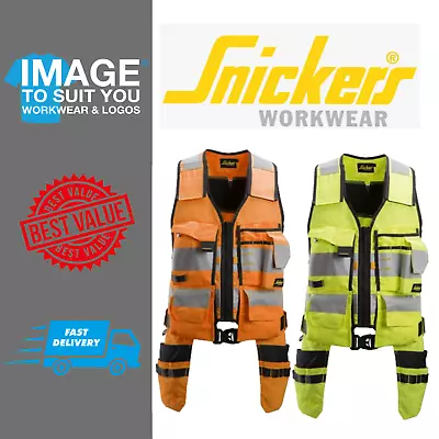 £114.99 • Buy Snickers 4230 AllroundWork Hi Vis Tool Vest